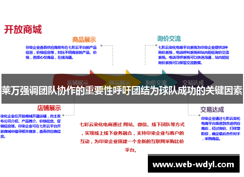 莱万强调团队协作的重要性呼吁团结为球队成功的关键因素