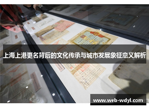 上海上港更名背后的文化传承与城市发展象征意义解析